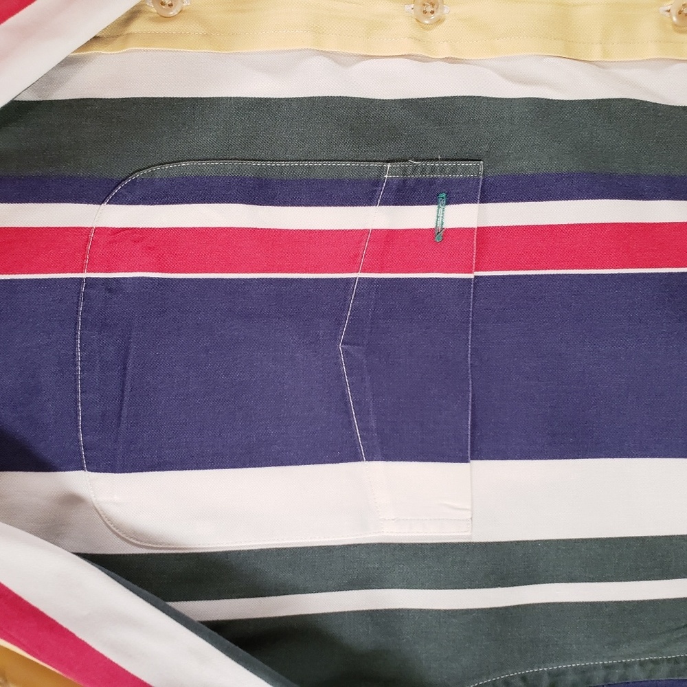 Tommy Hilfiger Men's M Button Down Shirt Multi - Picture 7 of 8